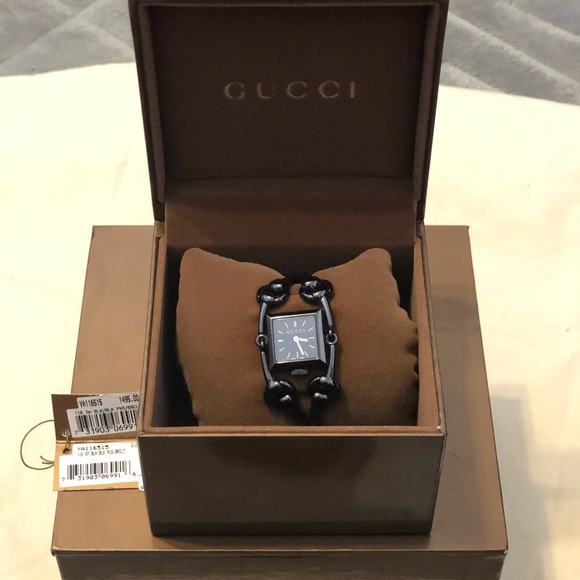 Authentic Gucci Black Signoria Women Watch - Picture 2 of 8